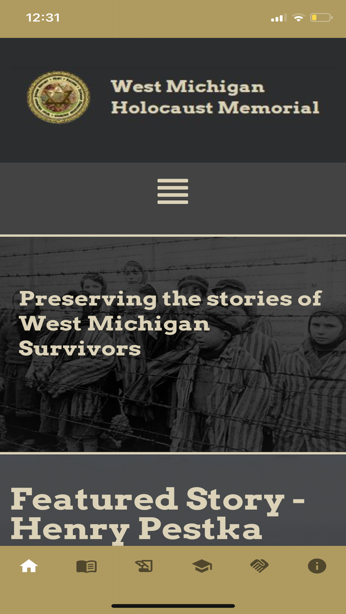 West Mich Holocaust Memorial