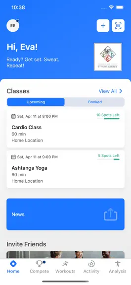 Game screenshot WBG Fitness Center apk
