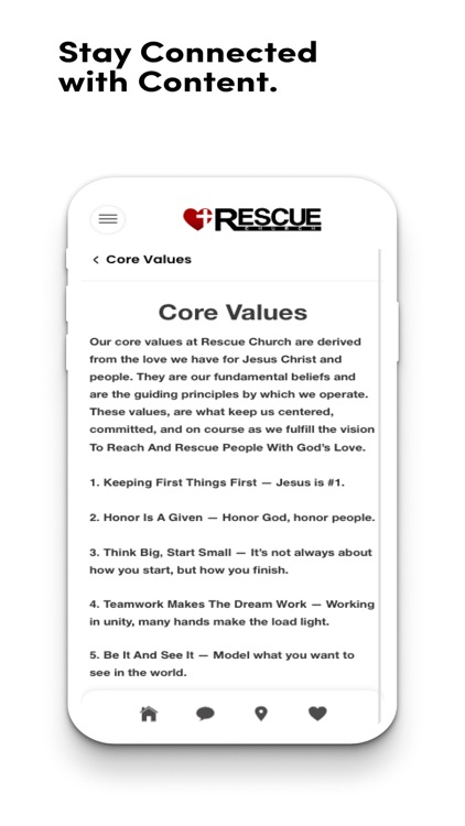 The Rescue Church App