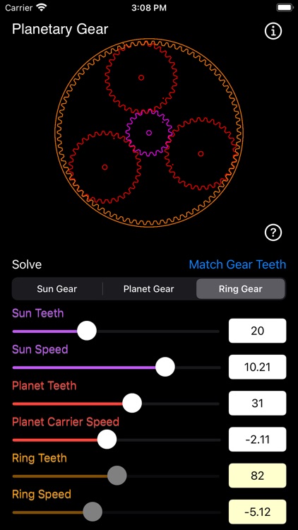 Planetary Gear Calculator screenshot-8