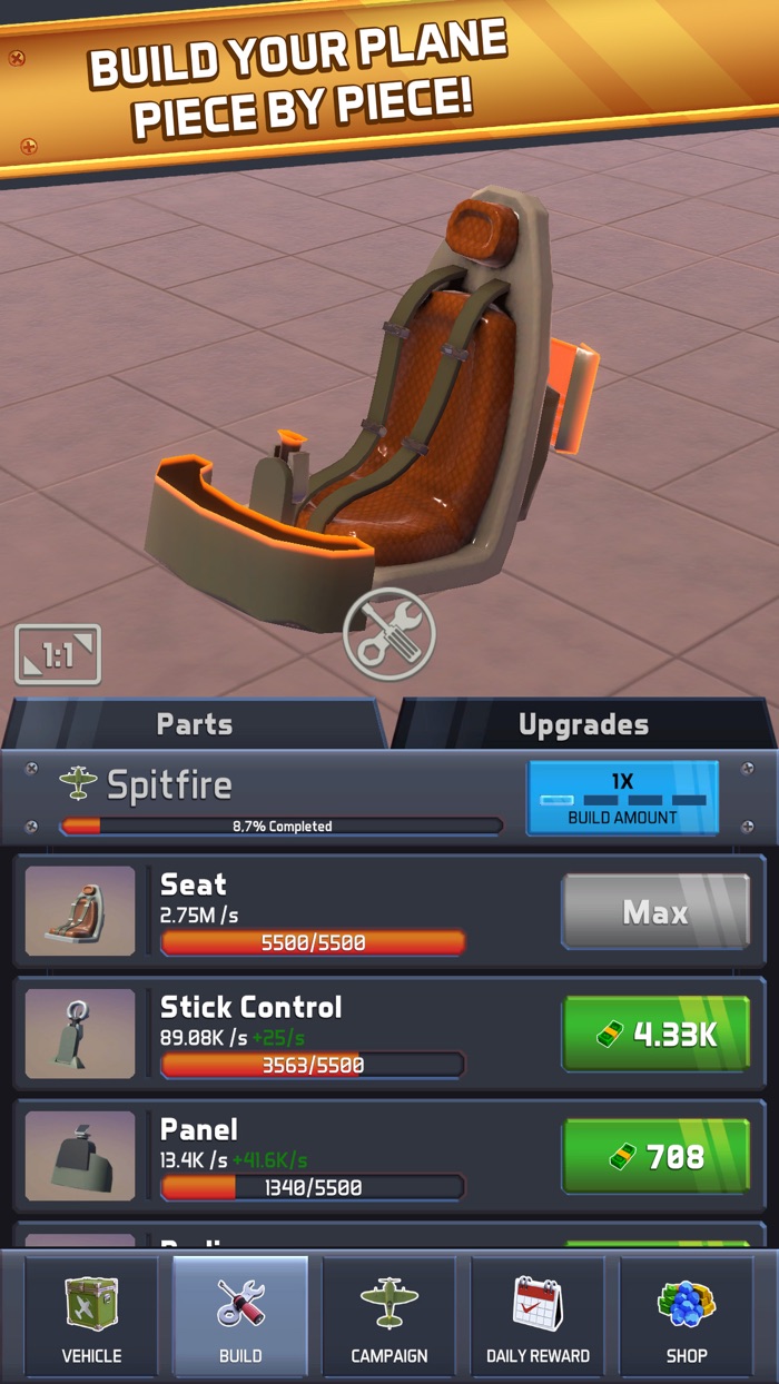 Idle Planes Air Force Squad