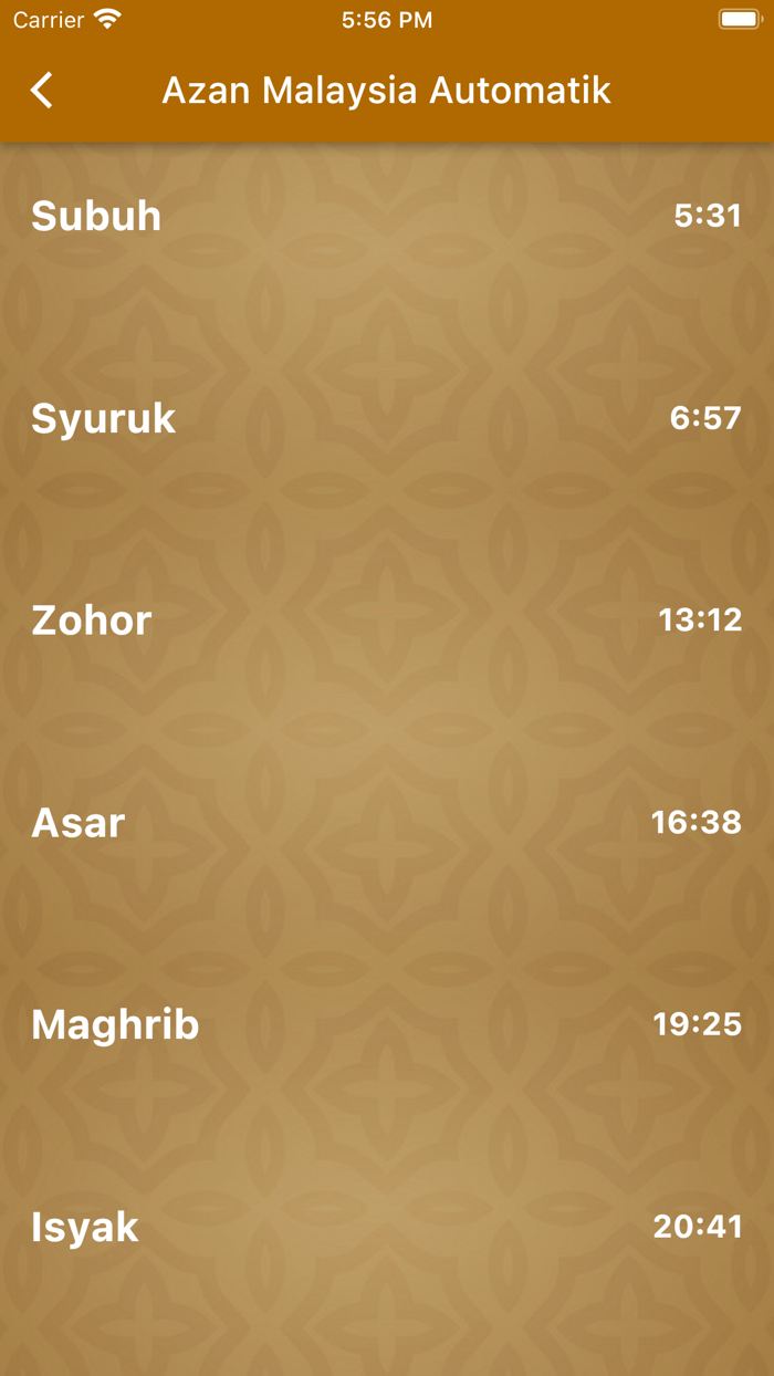 Azan Malaysia Automatik