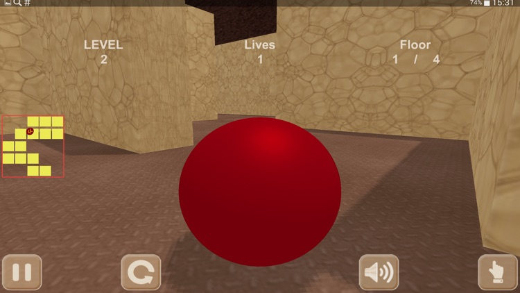 Red ball & maze. Inside View screenshot-6