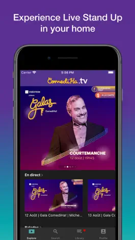 Game screenshot ComediHa.tv apk