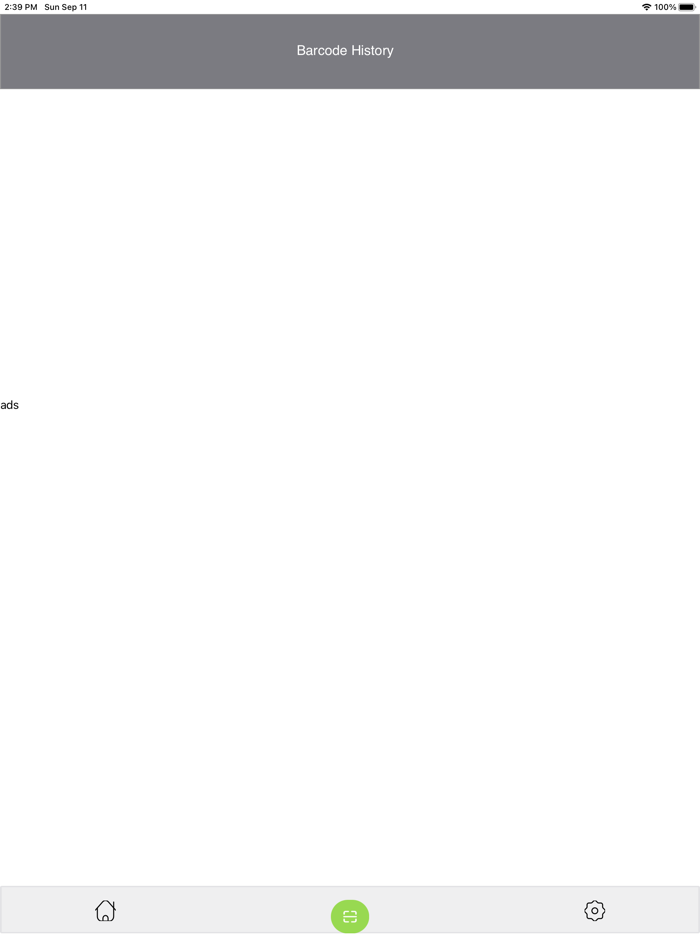 Barcode Reader Offline