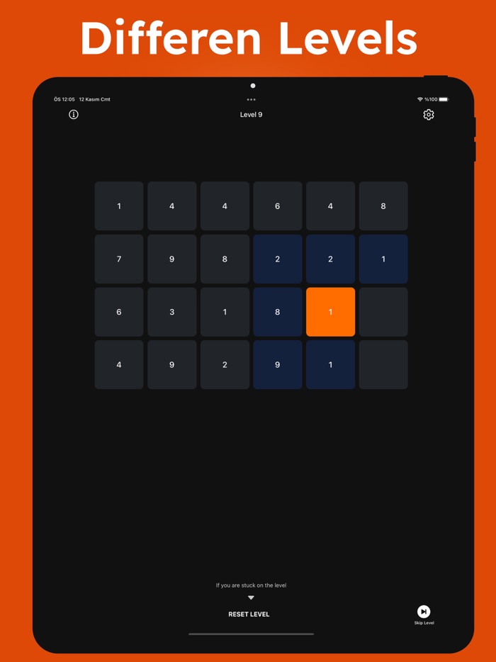 Number Match Game Puzzle