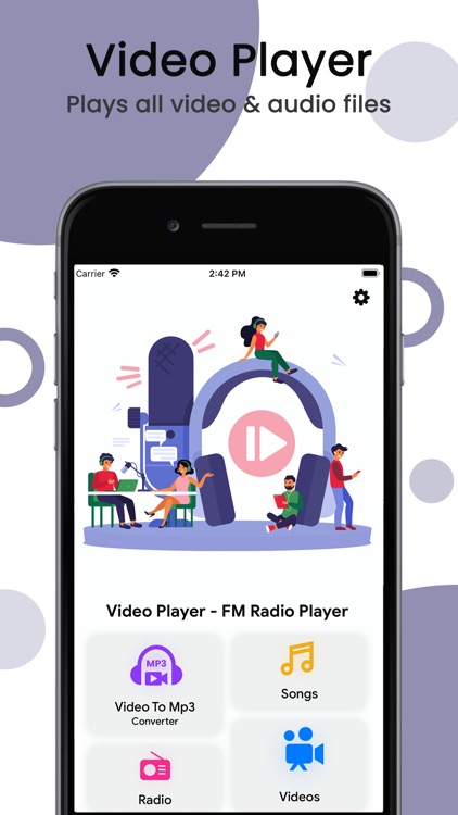 Video Player - FM Radio Player