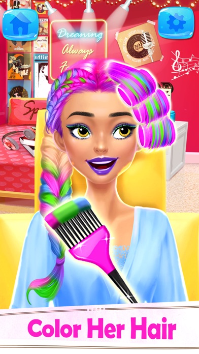 Princess Pet Salon Makeup Game Screenshot on iOS