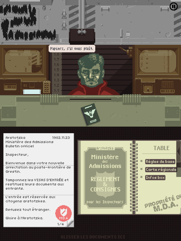 Screenshot #6 pour Papers, Please