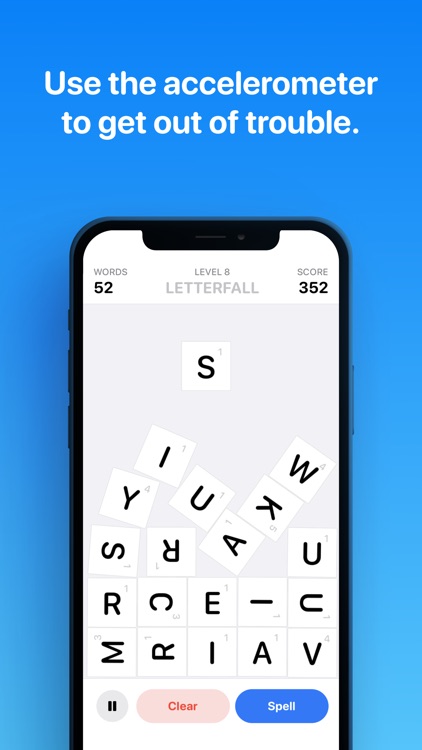 Letterfall - Word Game screenshot-3