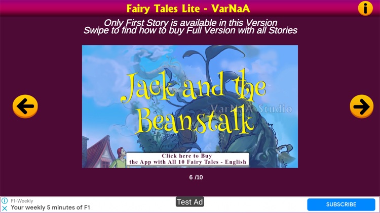 Fairy Tales VarNaA Kids - Lite screenshot-4