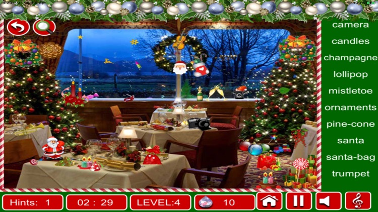 Hidden Objects:Christmas Fun screenshot-4