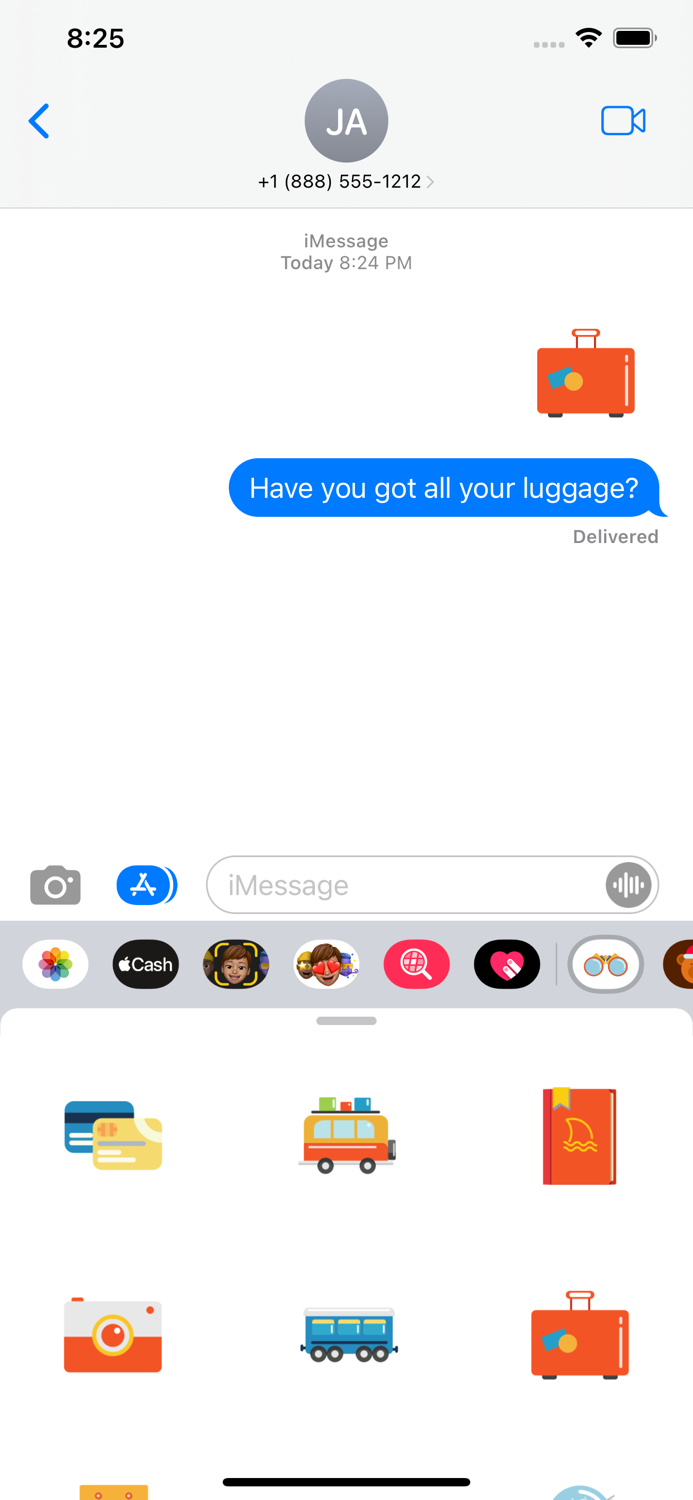 Holiday Travel Emoji