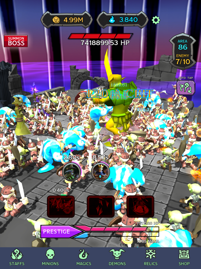 Tap Dungeon Necromancer