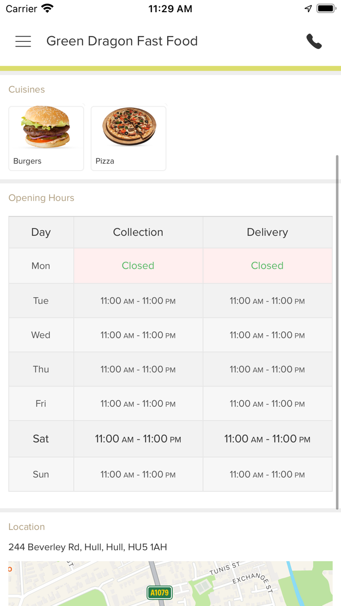 Green Dragon Fast Food