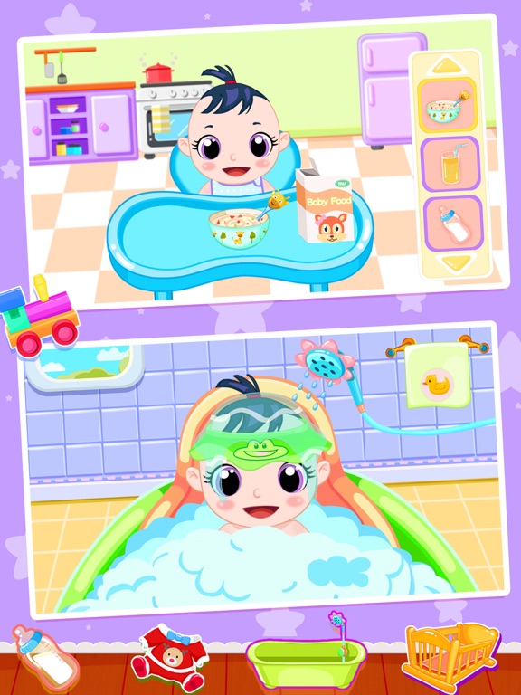 My virtual baby care game screenshot 2