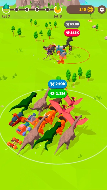 Dinosaur Merge Battle screenshot-7