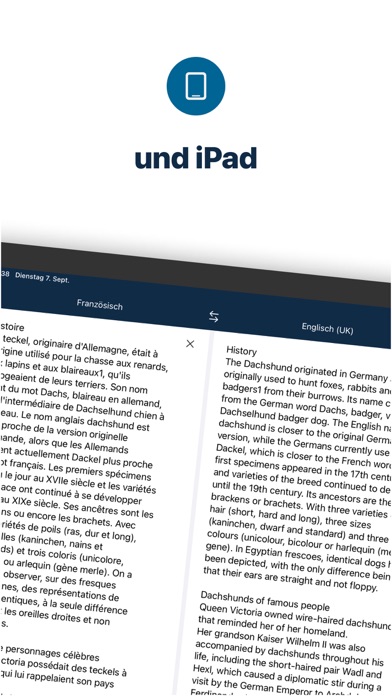 DeepL Übersetzer app screenshot 7 by DeepL GmbH - appdatabase.net