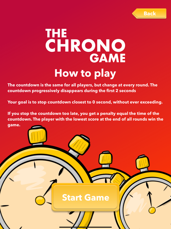 The Chrono Game