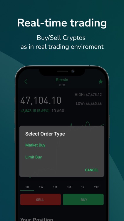 CryptoSim: Market Simulator screenshot-3