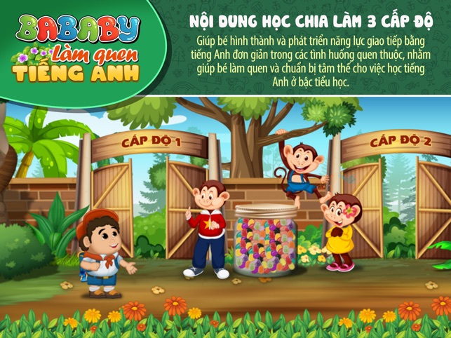 Bababy: Làm quen Tiếng Anh