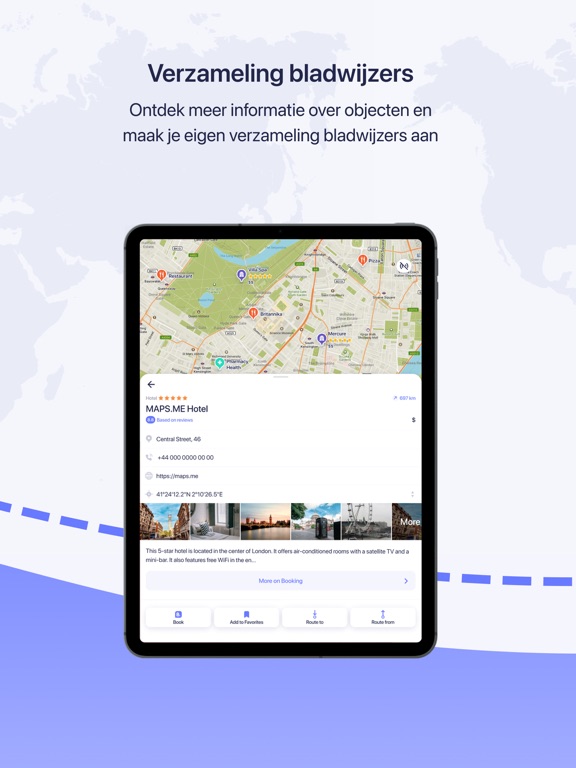 MAPS.ME – Offline kaarten, GPS iPad app afbeelding 4