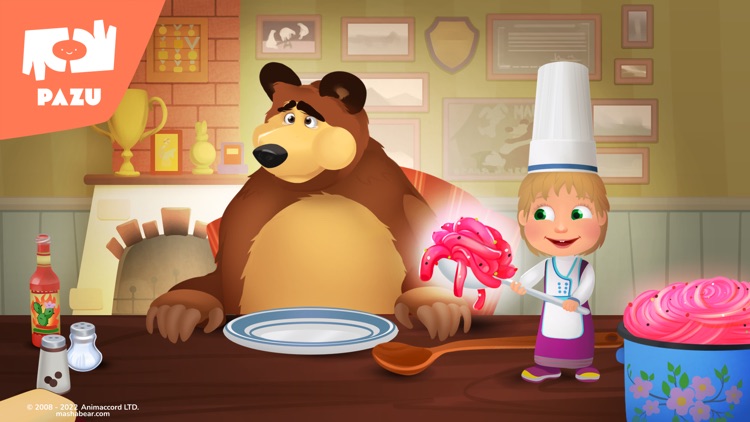 Masha and the Bear Cooking