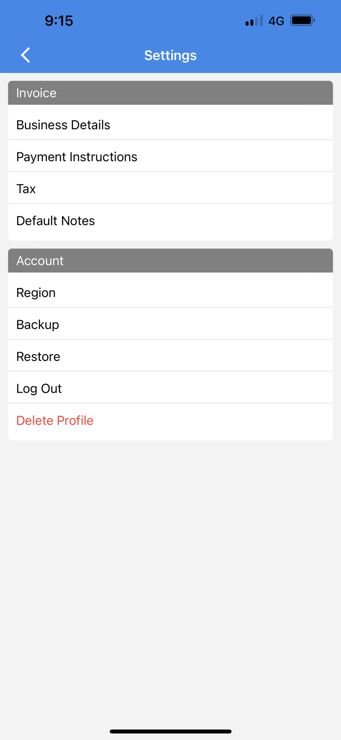Easy Invoice - Simple Invoice