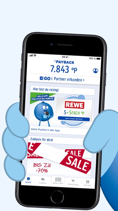 PAYBACK - Karte und Coupons app screenshot 0 by PAYBACK GmbH - appdatabase.net