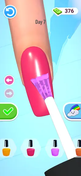 Game screenshot Coloring Nails 3D - Salon DIY mod apk