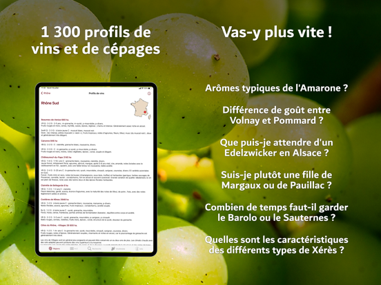 Profils de vins Profils de vins