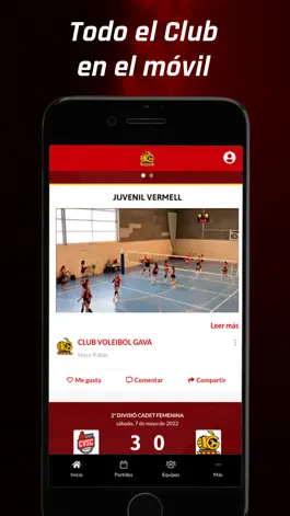 Game screenshot Club Voleibol Gavà mod apk