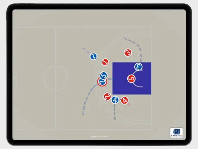 Screenshot 6 Basketball 3D playbook iphone