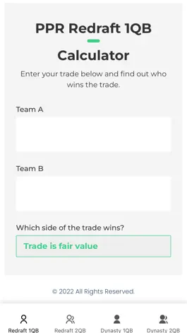 Game screenshot Fantasynomics Trade Calculator mod apk