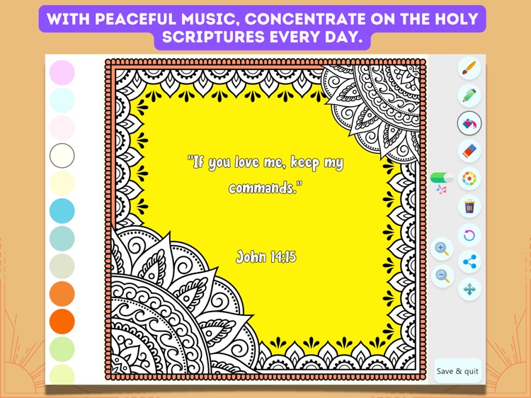 Bible Verses Coloring Pages screenshot-4