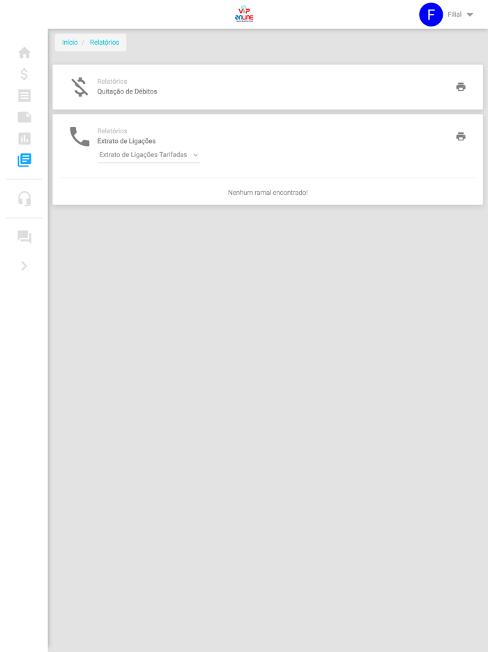 Central do Cliente Vip Online