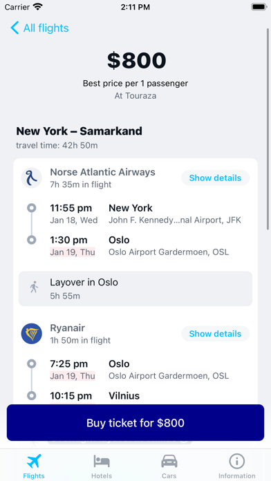 Search Flights Booking & Hotel screenshot 3