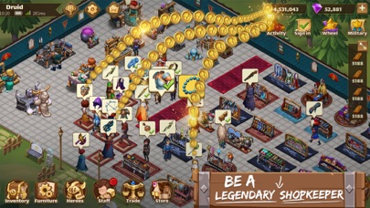 Shop Heroes Legends: Idle RPG screenshot 1