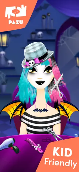 Game screenshot Girls Hair Salon Monsters apk