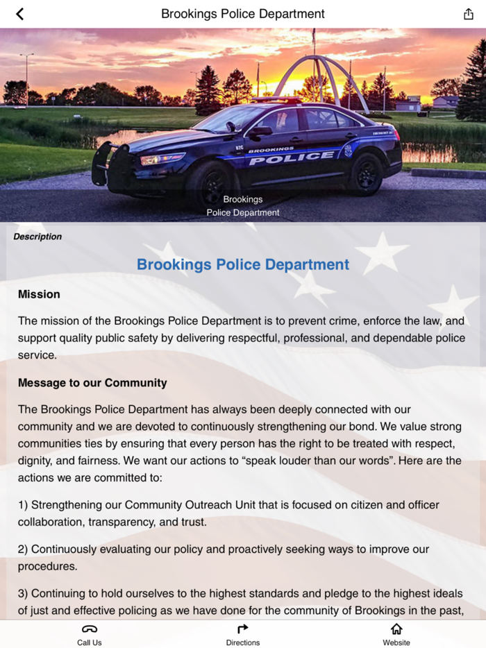 Brookings Police and Fire