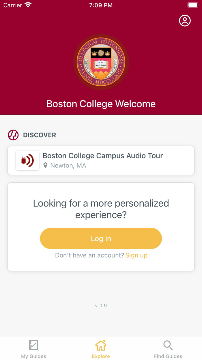 Boston College Welcome