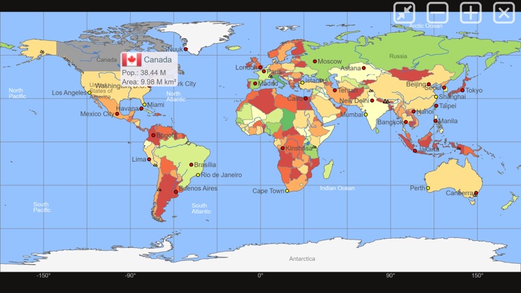 World atlas & world map MxGeo screenshot-8