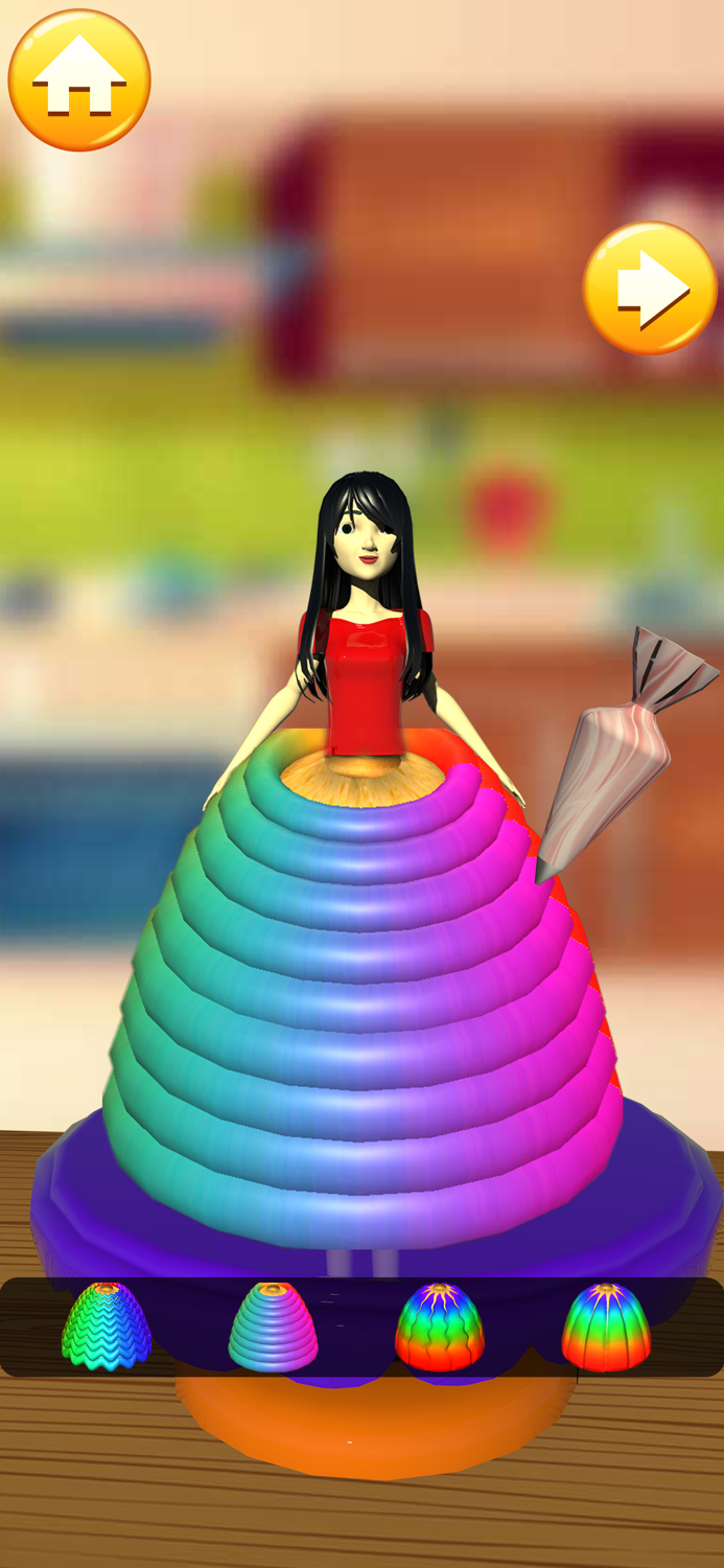 Doll Cake Dress Up Games 3D