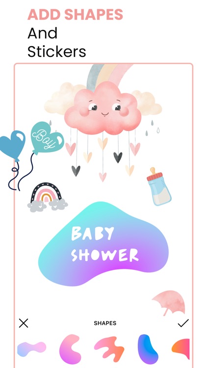 Baby Shower Video Invitations screenshot-5
