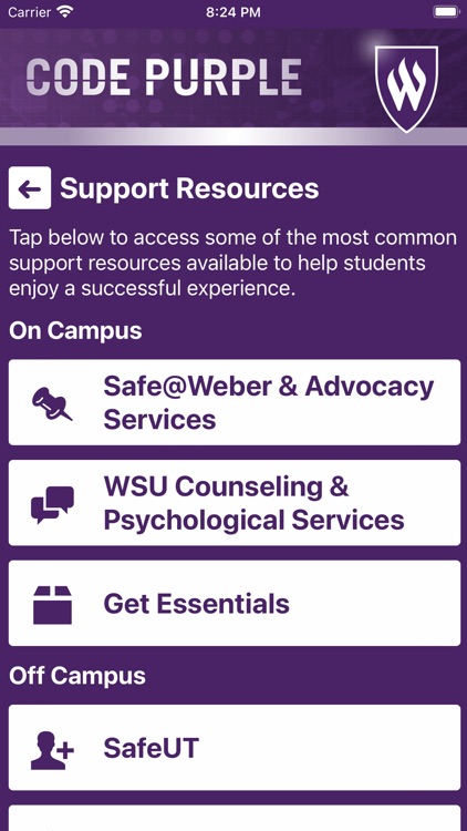 WSU Code Purple screenshot-6