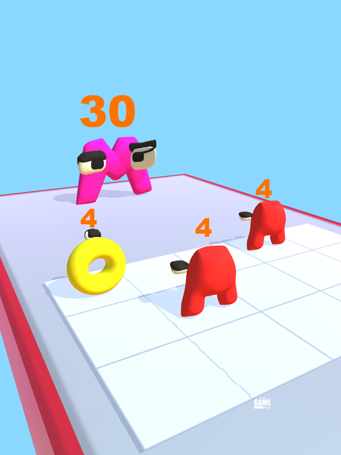 Alphabet Fight Merge Lore Game