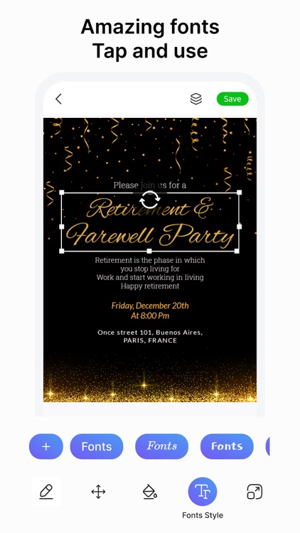 Party Invite Card Maker screenshot-6