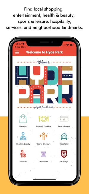 Captura de Pantalla 1 Welcome to Hyde Park iphone