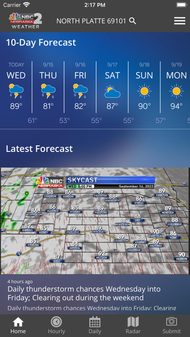 KNOP News 2 Weather screenshot 2