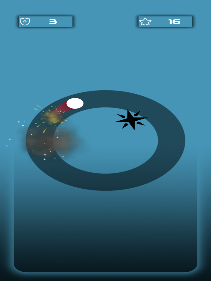 In Circle-hyper loop 3d game